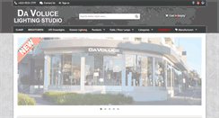 Desktop Screenshot of davolucelighting.com.au